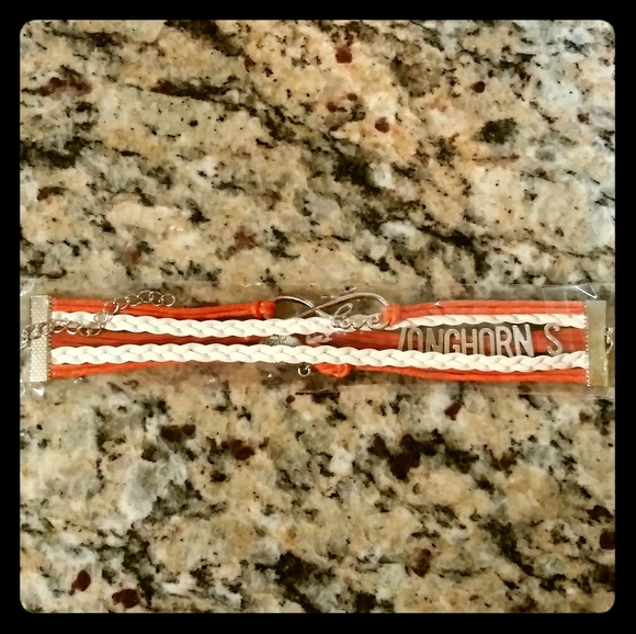 (3) University of Texas Longhorns Spirit Bracelets - Picture 3 of 5